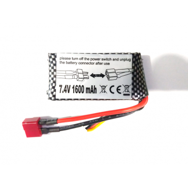 BATERIA 7.4V 1600MAH PARA AUTOMODELO BAO 0509D E INGQU R/C LH-F20 BAO FY-7415